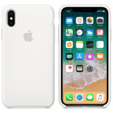 iPhone X/XS Silicone Case Белый - Купить Apple iPhone (Айфон) по низкой цене