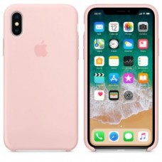 iPhone X/XS Silicone Case Begonia Red