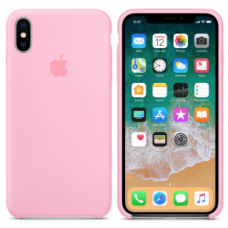 iPhone X/XS Silicone Case Розовый - Купить Apple iPhone (Айфон) по низкой цене