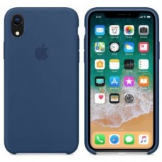 iPhone XR Silicone Case navy blue