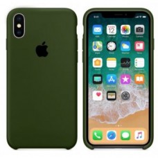 iPhone X/XS Silicone Case Virid (Olive) - Купить Apple iPhone (Айфон) по низкой цене