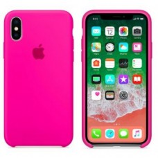 iPhone X/XS Silicone Case Barbie pink - Купить Apple iPhone (Айфон) по низкой цене