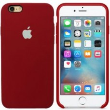 iPhone 5/5S/SE Silicone Case Камелия с Белым Яблоком - Купить Apple iPhone (Айфон) по низкой цене