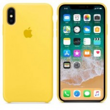 iPhone XS Max Silicone Case Желтый - Купить Apple iPhone (Айфон) по низкой цене