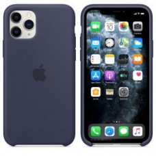 iPhone 11 Pro Max Silicone Case Темно Синий