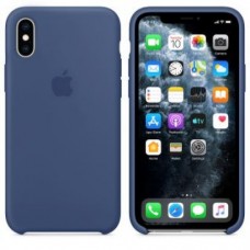 iPhone X/XS Silicone Case Alaskan Blue