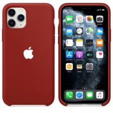 iPhone 11 Pro Silicone Case Камелия с белым яблоком