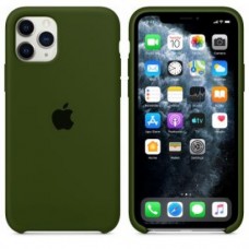 iPhone 11 Pro Max Silicone Case Olive - Купить Apple iPhone (Айфон) по низкой цене