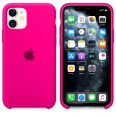 iPhone 11 Silicone Case Barbie pink