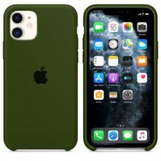 iPhone 11 Silicone Case Olive
