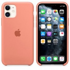 iPhone 11 Silicone Case Begonia Red