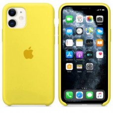 iPhone 11 Silicone Case Canary Yellow