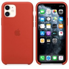iPhone 11 Silicone Case Оранжевый - Купить Apple iPhone (Айфон) по низкой цене