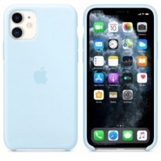 iPhone 11 Silicone Case Небесно Голубой - Купить Apple iPhone (Айфон) по низкой цене