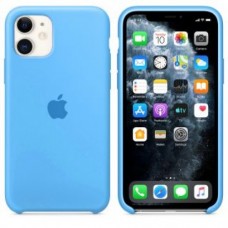 iPhone 11 Silicone Case Голубой - Купить Apple iPhone (Айфон) по низкой цене