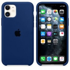 iPhone 11 Silicone Case Navy Blue