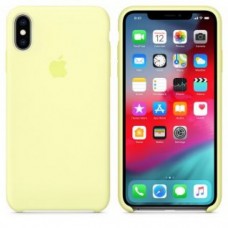 iPhone X/XS Silicone Case Mellow Yellow