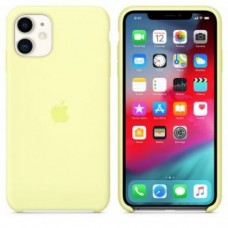 iPhone 11 Silicone Case Mellow Yellow