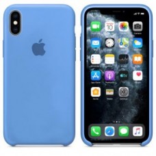 iPhone X/XS Silicone Case Голубой - Купить Apple iPhone (Айфон) по низкой цене