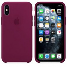 iPhone X/XS Silicone Case Rose red