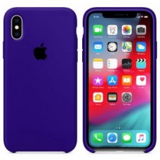 iPhone X/XS Silicone Case Фиолетовый