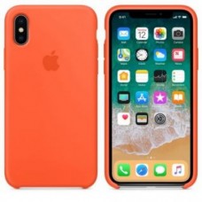 iPhone X/XS Silicone Case Абрикосовый - Купить Apple iPhone (Айфон) по низкой цене